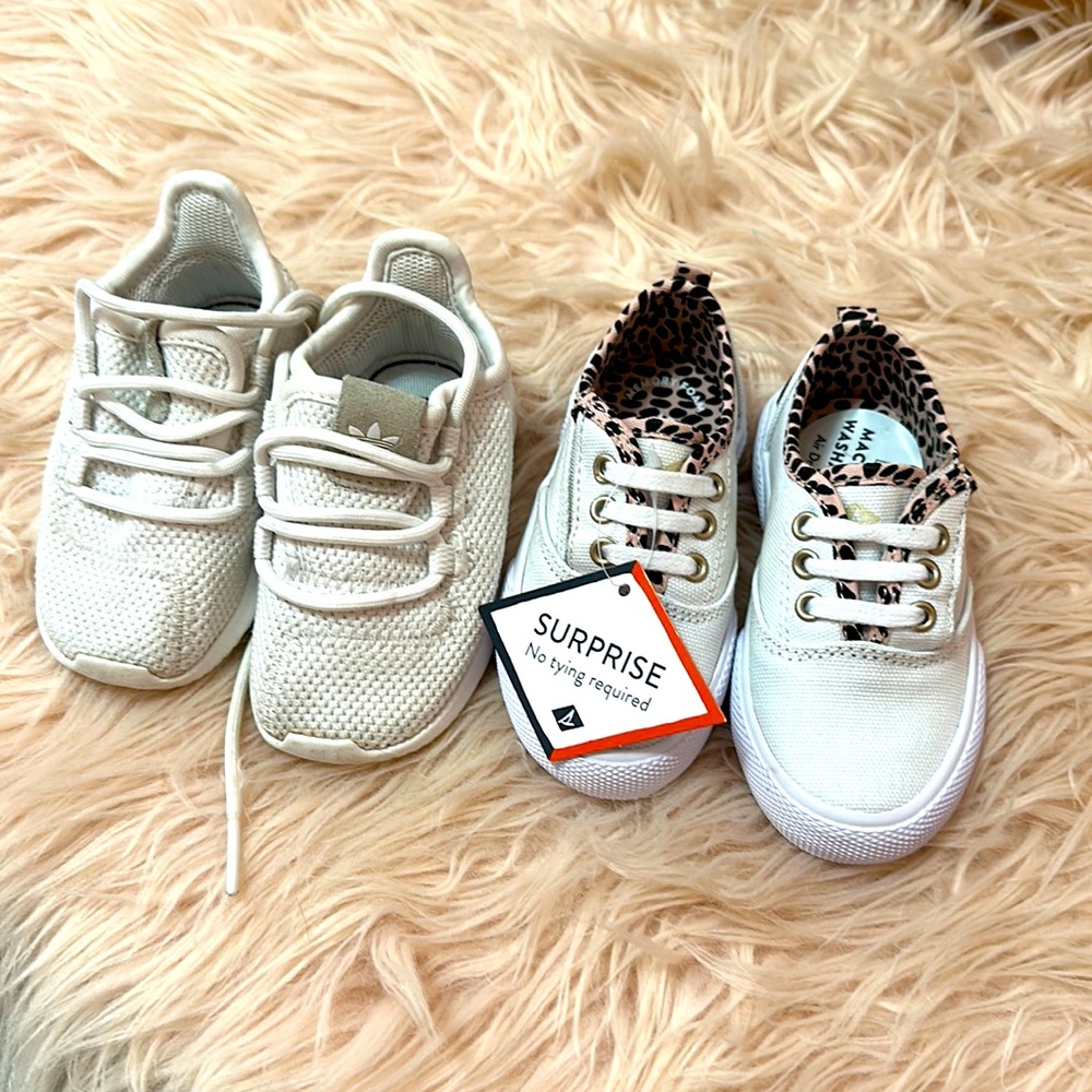 Toddler Adidas sneaker sz 5 Sperry sneaker NWT sz 5.5